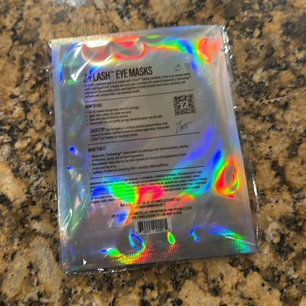 Formula ZZ-Flash Cryo Lift Cooling Under-Eye Hydrogel Patches NWT 2-Pack